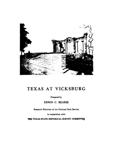 2nd Infantry TX: Texas at Vicksburg (Softcover)