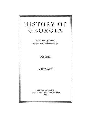 GEORGIA: History of Georgia, Illustrated (Hardcover)