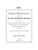 GOOKIN Family of England and America (1400-1831). Extracted from "Family Memorials" 1885
