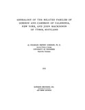 GORDON: Genealogy of the related families of Gordon & Cameron of Caledonia, NY, & John MacKinnon of Tyree, Scotland 1933