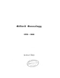 GIFFORD Genealogy, 1626-1896; descendants of William Gifford of Sandwich, Massachusetts, 1650, with 1932 index