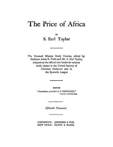 LIBERIA: The Price of Africa