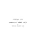 LORD: Ancestors and Descendants of Lt. Tobias Lord 1913