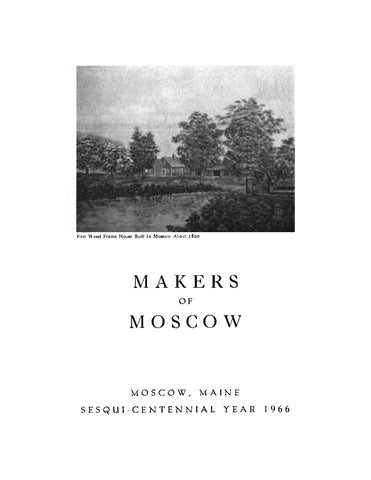 MOSCOW, ME: Makers of Moscow (Softcover)