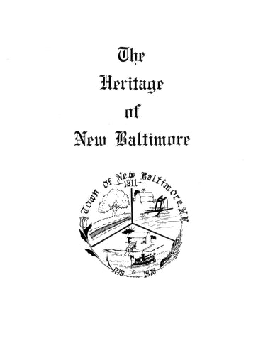 NEW BALTIMORE, NY: The Heritage of New Baltimore