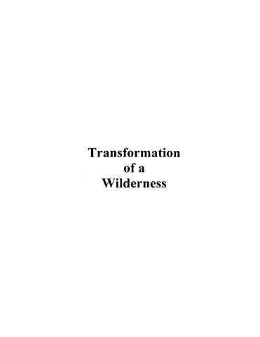 CRUMLY: Transformation of a Wilderness (Softcover)
