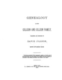 GILLSON: Genealogy of the Gillson/Jillson family 1876