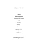 JACKSON: History of Ephraim Jackson, first ancestor to come to America, & his descendants, 1684-1960. 1961