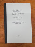 HUDDLESTON Family tables 1933