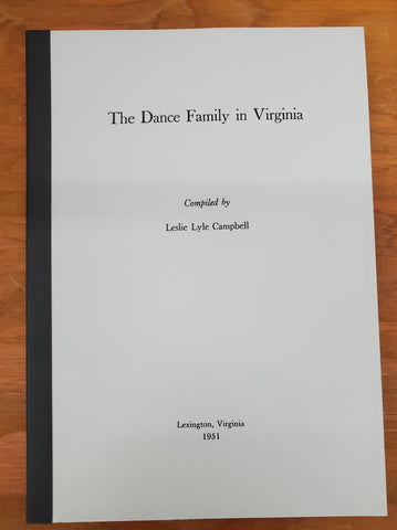 Dance Family in Virginia 1951
