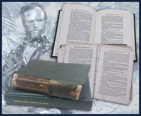 SHERMAN'S MARCH THROUGH THE SOUTH WITH SKETCHES AND INCIDENTS OF THE CAMPAIGN.