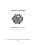BROWN: Ten Irish Families: Genealogical Essays on the Families of Brown, Davison, Ferguson, Lavery, Maguire, McCarty, McNally, O'Donnell, O'Long, O'Mahony. 2002