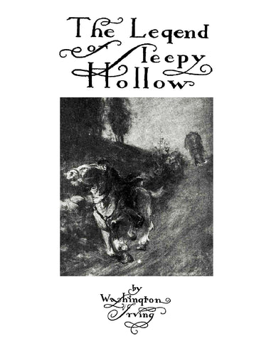 LEGEND OF SLEEPY HOLLOW by Washington Irving.  Illustrated. (1899) - Softcover