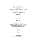 BRAINERD: Genealogy of the Brainerd - Brainard family history, 1649-1908; descendants of Daniel, the emigrant ancestor