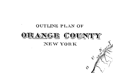 MAP: Orange County, New York