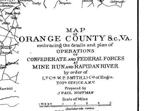 MAP: 10th Vermont Infantry in the Civil War