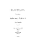 COLCORD: Descendants of Edward Colcord of New Hampshire 1630-1908
