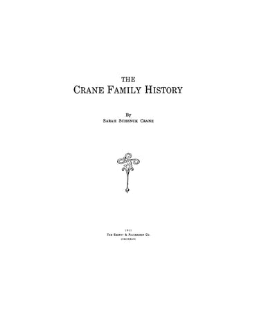 Crane Family history 1911