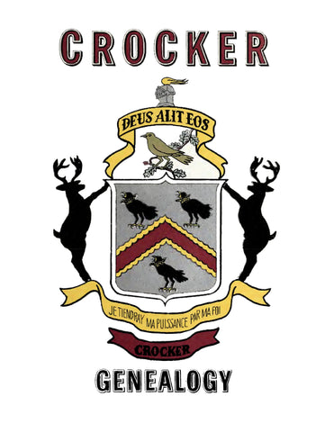 CROCKER GENEALOGY [Descendants of William Crocker of Barnstable MA, 1612-1692] 1952