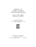 CHAFFIN: History of Robert Chaffin and His Descendants and Other Chaffins in America 1912