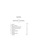 CLARKSON: Memoirs of Matthew Clarkson of Philadelphia, 1735-1800, by J. Hall; & of his brother Gerardus, 1737-1790