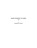 COLLIN: The Journal and Biography of Nicholas Collin, 1746-1831. The Journal translated from the original Swedish manuscript. 1936