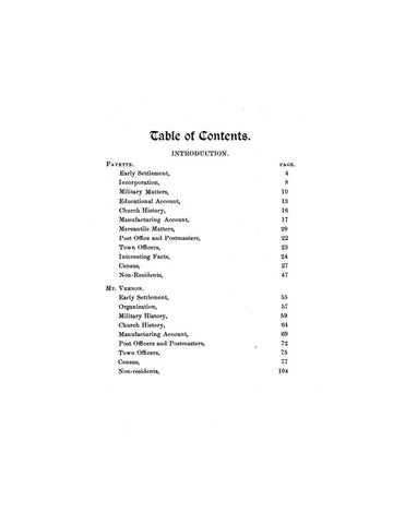 FAYETTE, ME:  THE FAYETTE & MOUNT VERNON REGISTER, 1903 [Town Histories & Directories]. (Softcover)
