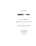 MONMOUTH, ME:  HISTORY OF MONMOUTH AND WALES.  With genealogical appendix.