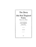 LEE, ME:  THE STORY OF AN OLD NEW ENGLAND TOWN: History of Lee.  With genealogies.