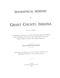 GRANT, IN: BIOGRAPHICAL MEMOIRS OF GRANT COUNTY (Hardcover)