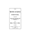 LEWISTON, ME: THE LEWISTON AND AUBURN DIRECTORY 1860 (Softcover)