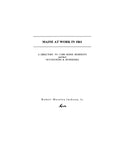 MAINE AT WORK IN 1861: A Directory of 17,000 Maine Residents & their Occupations & Businesses.