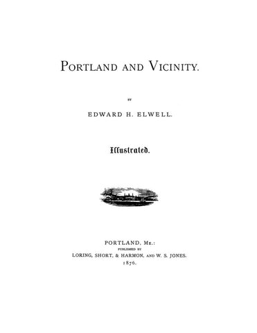 PORTLAND, ME:  PORTLAND & VICINITY. (Softcover)