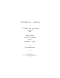 STOCKTON SPRINGS, ME: HISTORICAL SKETCH OF STOCKTON SPRINGS. 1908 (Softcover)