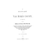 VAN BUREN, IA: HISTORY OF VAN BUREN COUNTY