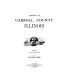 CARROLL, IL:  HISTORY OF CARROLL COUNTY