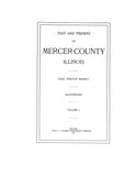 MERCER, IL:  PAST & PRESENT OF MERCER COUNTY.