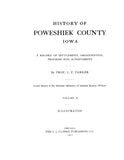 POWESHIEK, IA:  HISTORY OF POWESHIEK COUNTY: Record of Settlement, Organization, Progress & Achievement.