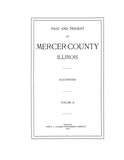 MERCER, IL:  PAST & PRESENT OF MERCER COUNTY.