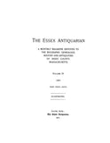 BOXFORD, MA: BOXFORD CEMETERY INSCRIPTIONS, Ext from "The Essex Antiquarian" (Softcover)