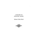 INDUSTRY, ME:  HISTORY OF THE TOWN OF INDUSTRY, Franklin County,  (Hardcover)