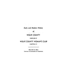 WOLFE, KY: EARLY AND MODERN HISTORY OF WOLFE COUNTY.