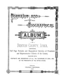 BENTON, IA:  PORTRAIT & BIOGRAPHICAL ALBUM OF BENTON COUNTY