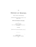 BOXFORD, MA:  HISTORY OF BOXFORD, from its Settlement to 1875. (Hardcover)