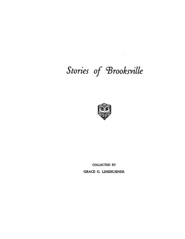 BROOKSVILLE, ME:  STORIES OF BROOKSVILLE. (Softcover)