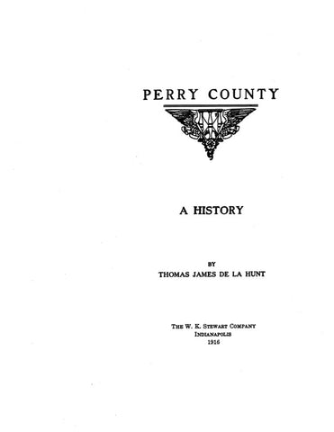 PERRY, IN:  PERRY COUNTY, A History.