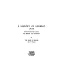 HERRING LAKE, MI: A History of Herring Lake with Introductory Legend, the Bride of Mystery (Softcover)