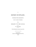 RUTLAND, MA:   A HISTORY OF RUTLAND, Worcester County, from its Earliest Settlement, with a Biography of its First Settlers. (Softcover)