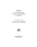 HAWLEY, MA:  HISTORY OF THE TOWN OF HAWLEY, Franklin Co., 1771-1951, with genealogies.