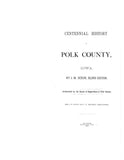 POLK, IA: CENTENNIAL HISTORY OF POLK COUNTY.